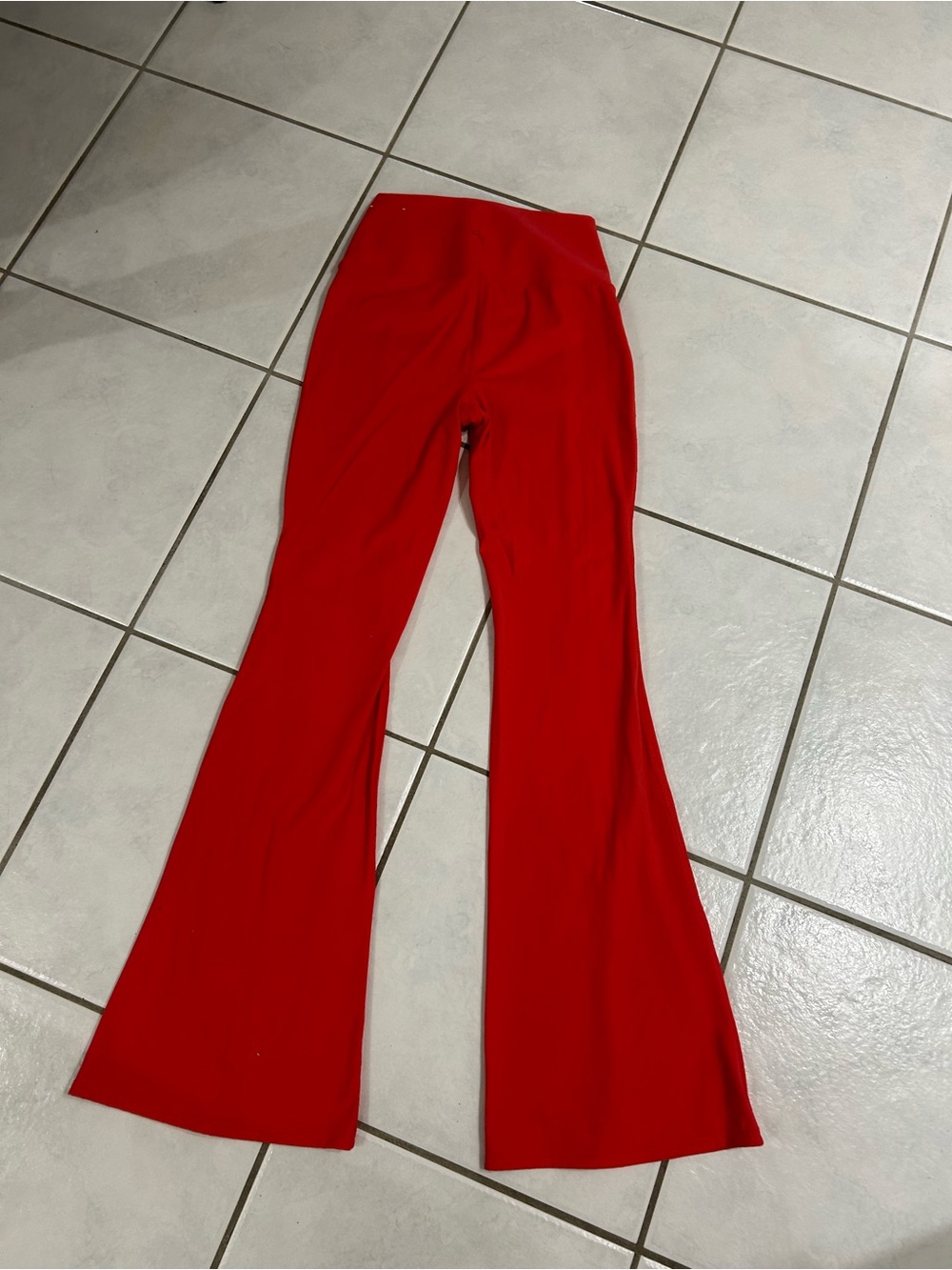 JoyLab Bright Orange/Red Flared High-Rise Leggings - Picture 9 of 10